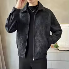 Leder Jacke Vintage Punk